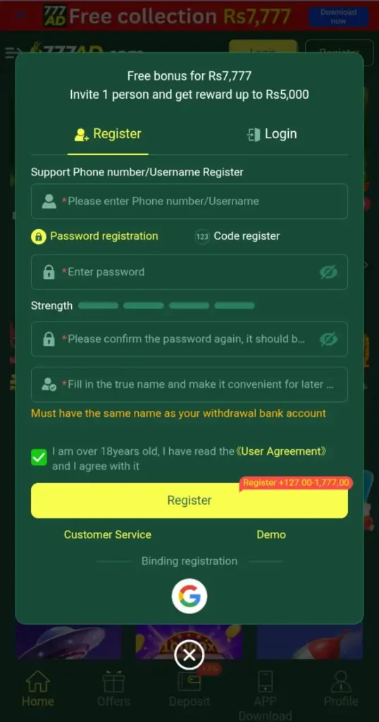 Download latest version 777AD Game