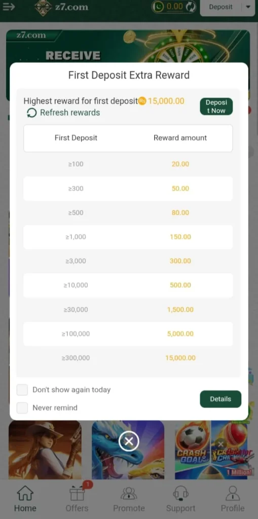 Download Real Earning App Z7 Game