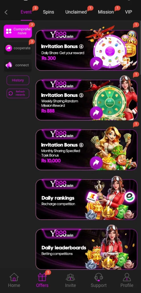 Real Money app Y888 Game 