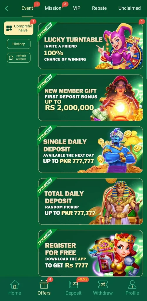 New Earning app in Pakistan 777CB 