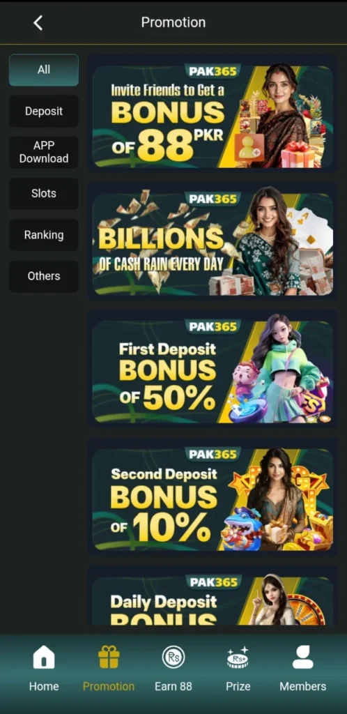 Download the latest version 2025 of PAK365 Game for Android