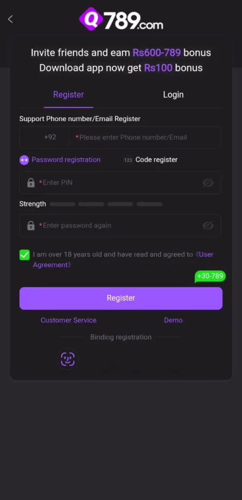 Q789 Game Online Download for Android