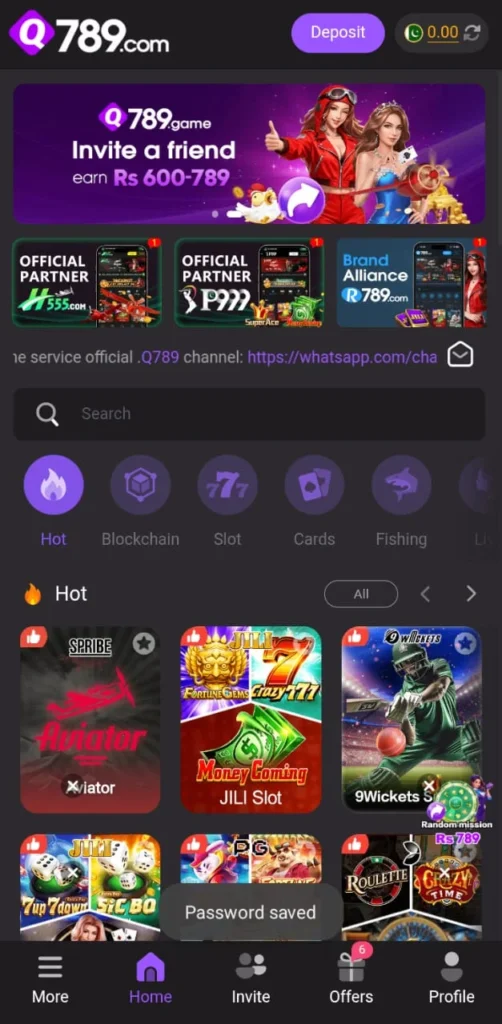 Q789 Game Online Earning App in Pakistan