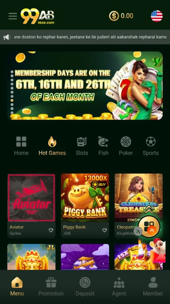 Download 99AB Game and get access to un lock bonuses, rewards, and promotions.