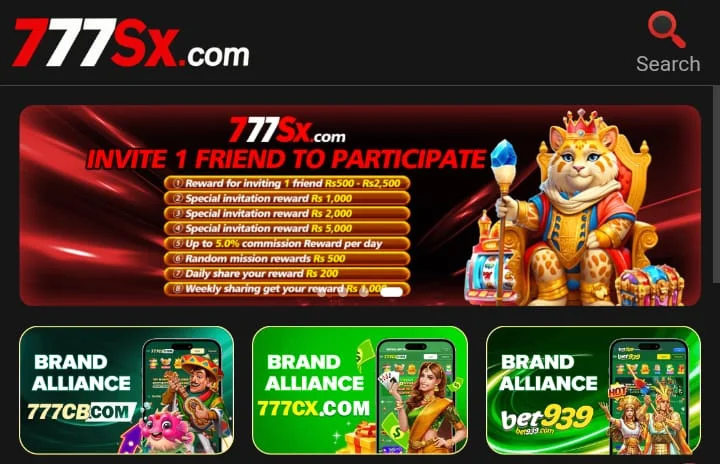 Download 777SX Game latest version 2025 to access to real earning potential