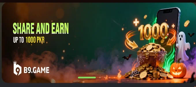 Download the latest version of B9 Game Login and get chance to win real cash rewards