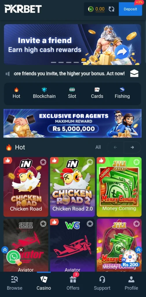 Register an account in PKRBET Game Login and get bonuses, rewards, and promotion