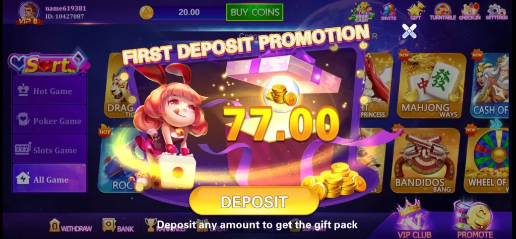 Register an account in new version of Wealth DT2 Game and chance to win huge bonuses, rewards, and promotions.