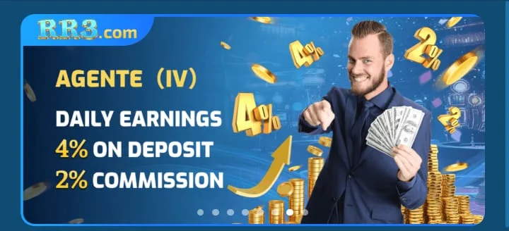 Get agent rewards and commissions from RR3 Game Login