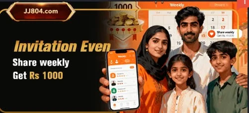 Invite friends in JJ804 Game and get chance to win bonuses