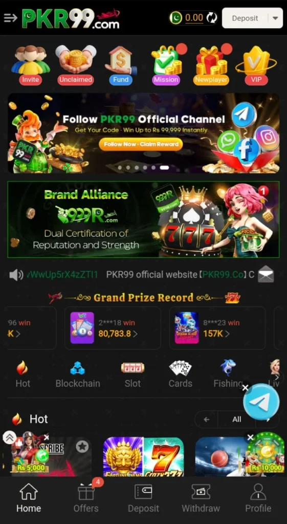 Download and install the PKR 99 Game on Android 2025