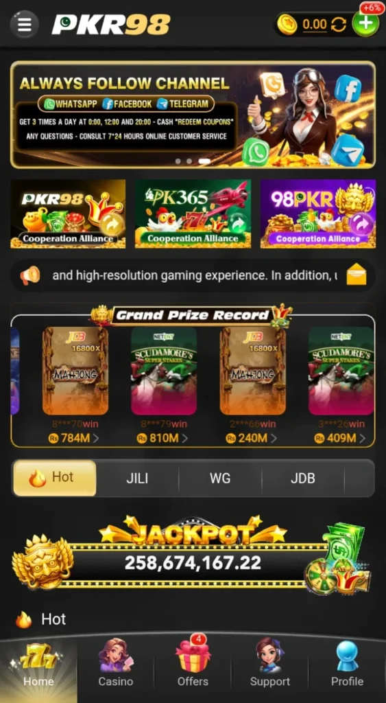 Download and use PKR98 Game new version for Android