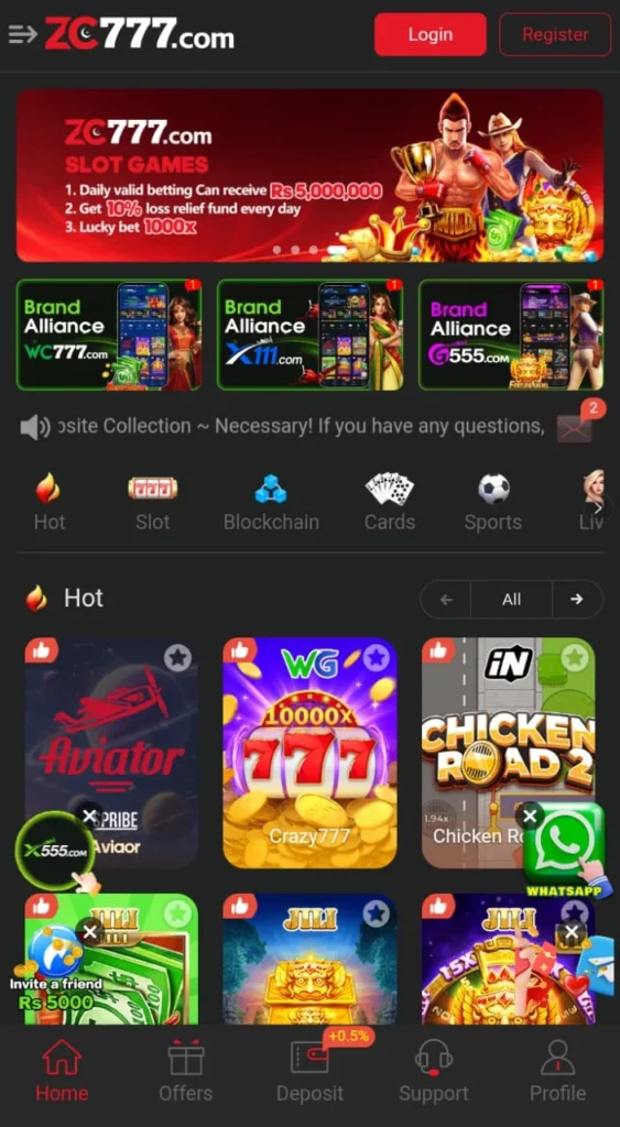 Download the latest version 2025 of ZC777 Game free app for Android and iOS