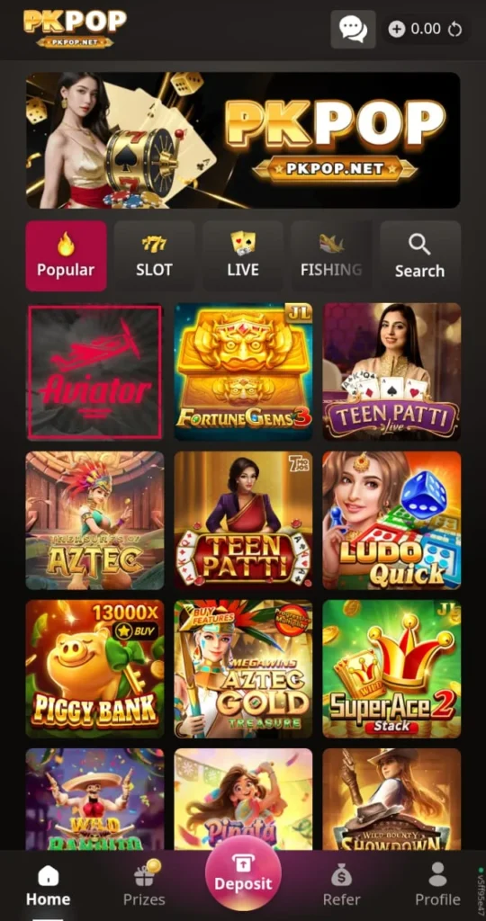 Download the latest version 2025 of the PKPOP Game for Android