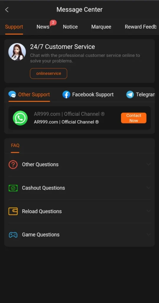 24/7 Customer support to resolve problems and assist users