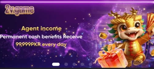 Get agent income with 2V Game APK