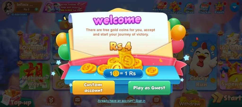 Get PAK75 Game APK and get free gameplay access